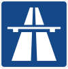 German Autobahn symbol