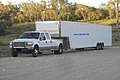 Ford F 350 with semi