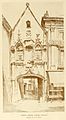 Gothic House, Tours, France (1915), sketch by Abele