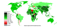 Image 13Countries by real GDP growth rate in 2014. (Countries in brown were in recession.) (from Contemporary history)