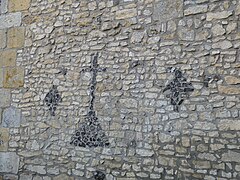 Croix murale de l'église.