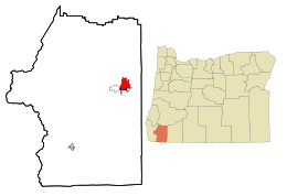 Grants Pass – Mappa