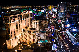 Las Vegas Strip ligger till största delen i Paradise