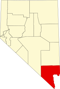 Location in the state of Nevada