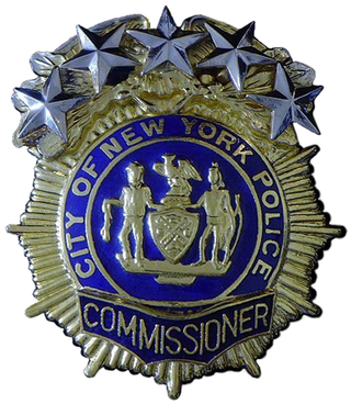 <span class="mw-page-title-main">New York City Police Commissioner</span> Head of the governing body of the New York City Police Department