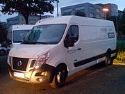 длиннобазный фургон Nissan NV400