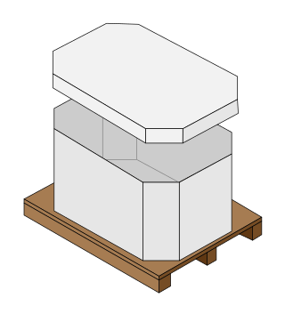 <span class="mw-page-title-main">Bulk box</span> Pallet-size shipping box