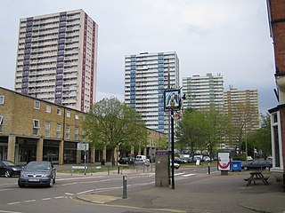 Ponders End Human settlement in England