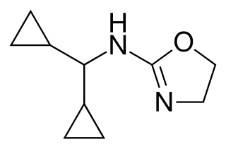 <span class="mw-page-title-main">Rilmenidine</span> Antihypertensive medication