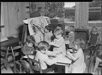 WPA nursery for children of unemployed miners