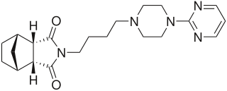 <span class="mw-page-title-main">Tandospirone</span> Anxiolytic and antidepressant medication