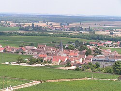 Skyline of Vosne-Romanée