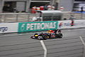 Webber at the Malaysian GP