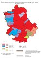 Етничка мапа Западнобачког управног округа 2002. године