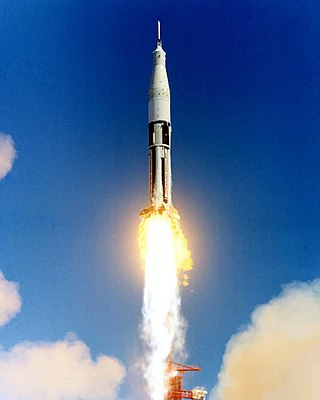 <span class="mw-page-title-main">AS-201</span> 1966 uncrewed, suborbital test flight within the Apollo program