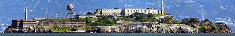 Alcatraz Island in San Francisco Bay, a National Historic Landmark since 1986 Alcatraz03182006.jpg