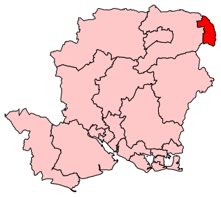 <span class="mw-page-title-main">Aldershot (UK Parliament constituency)</span> Parliamentary constituency in the United Kingdom