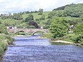 Sawley Bridge on the River Ribble.