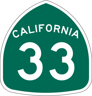 <span class="mw-page-title-main">California State Route 33</span> Highway in California