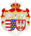 Herb z czasów Jadwigi Andegaweńskiej