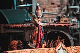 Wayang Golek (3D wooden puppet)