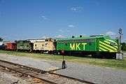 Missouri–Kansas–Texas EMD F9AM No. 401B and cabooses