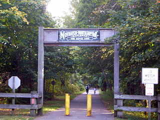 Farmington Canal canal in New Haven, Connecticut, United States of America