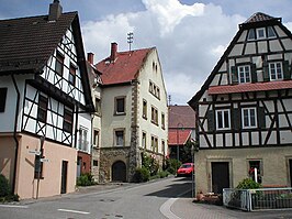 Straat in Hoffenheim