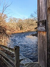 Salmon River - Comstock Covered Bridge.