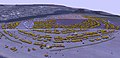 Maidanetske mega-site, c. 3700 BC, 3D model.[55]