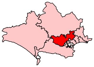 <span class="mw-page-title-main">Mid Dorset and North Poole (UK Parliament constituency)</span>