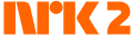 Orange-coloured version of NRK2's second and previous logo used until 2 September 2007.