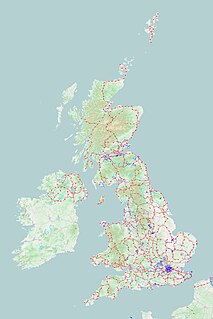 National Cycle Network Bicycling route network in the UK