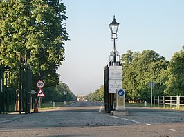 Teddington Gate, bij het Hampton Court Palace.