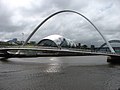 Gateshead Millennium Bridge.