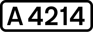 <span class="mw-page-title-main">A4214 road</span> Road in Carmarthenshire, Wales