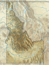 USA Idaho relief location map.svg