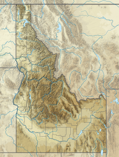 Mount Corruption is located in Idaho