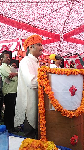 <span class="mw-page-title-main">Vikramaditya Singh (politician, born 1964)</span> Indian politician