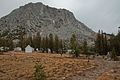 West aspect from Vogelsang High Sierra Camp