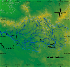 Mapa rzeki