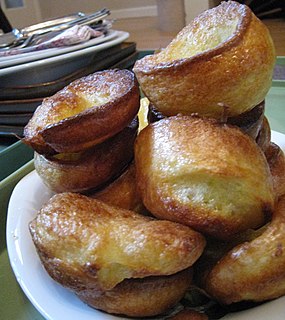 <span class="mw-page-title-main">Yorkshire pudding</span> Traditional English side dish