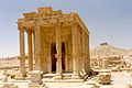 Destroyed by ISIL in 2015; here is Temple of Baalshamin in 2001