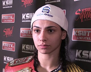 <span class="mw-page-title-main">Ariane da Silva</span> Brazilian mixed martial artist (born 1994)