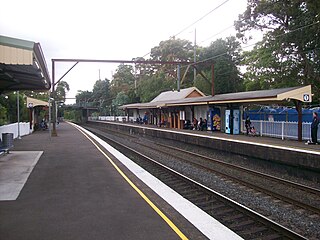 <span class="mw-page-title-main">Asquith railway station</span> Railway station in Sydney, New South Wales, Australia