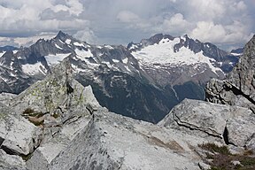 Boston Peak (r) and Forbidden Peak (l)