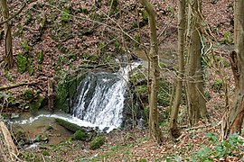 Une cascade de la Chawresse à Tilff.