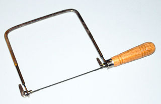 <span class="mw-page-title-main">Coping saw</span> Type of bow saw