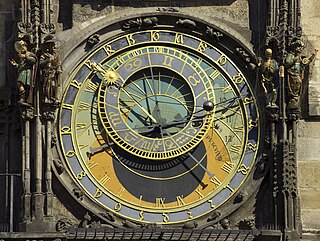 <span class="mw-page-title-main">Astronomical clock</span> Clock with special mechanisms and dials to display astronomical information