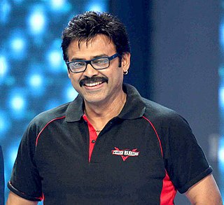 <span class="mw-page-title-main">Venkatesh (actor)</span> Indian actor and film producer (born 1960)